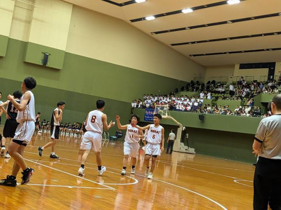 試合終了後の選手