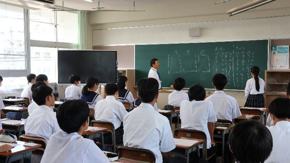 ユリーカコースの数学の授業風景